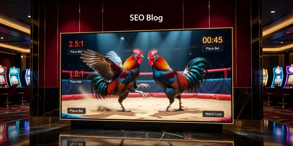 Minh họa khái niệm đá gà trực tiếp tại casino nh88 với giao diện streaming hiện đại