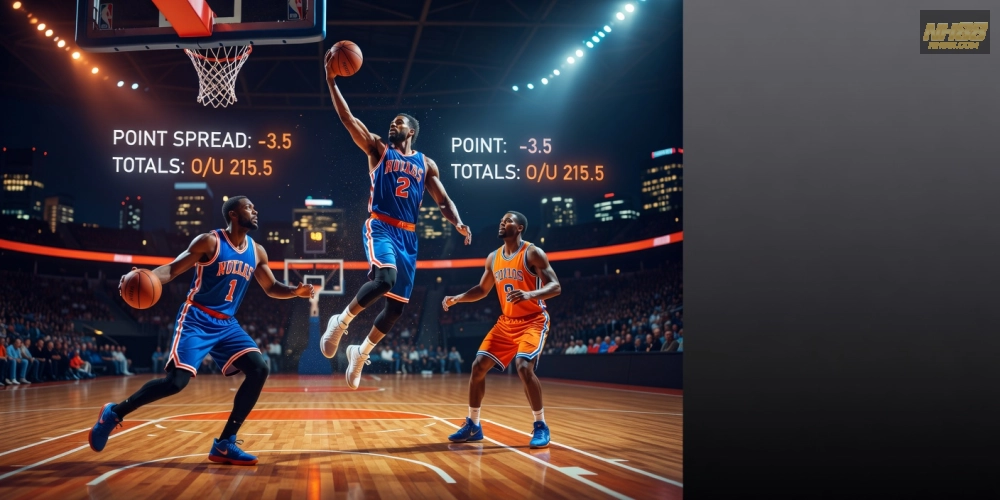 Hình ảnh minh họa kèo cá cược bóng rổ NBA trên NH88 với tỷ lệ hấp dẫn
